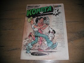 Komiks Kometa č.4,5,6,7 Modrá rokle - 2