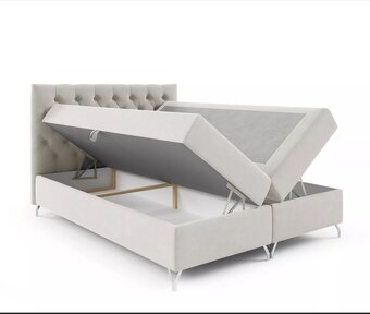 Boxspring postel SHANNON - 180x200 cm - 2