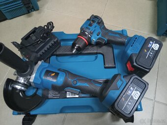 Aku nářadí úhlová bruska+vrtačka - 2