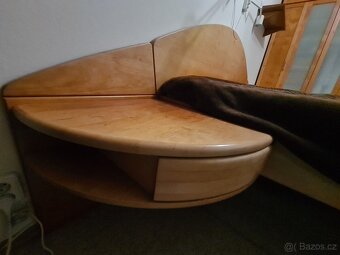 Masivní olše 2lůžko - 2