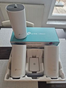 Prodám komplexní Wi-Fi systém TP-Link Deco E4 (3 ks) - 2