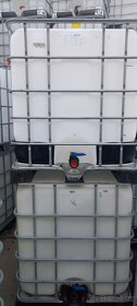 Voda zadarmo- Dešťovka- IBC nádrže 1000 litrů, kontejner - 2