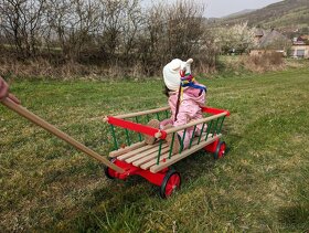 Dřevěný vozík pro děti - 2