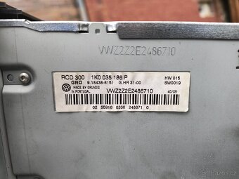 Autorádio VW Passat b6 - 2