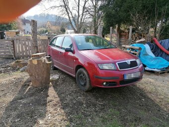Škoda Fabia kombi, 1.4 TDI, 59kW,bez.STK, výroba 06. - 2