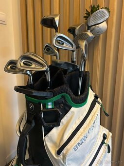 Prodám pánský golfový set DUNLOP a bag BMW Sport - 2