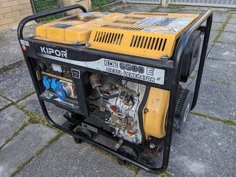 Elektrocentrála Kipor KDE 6500E - 2
