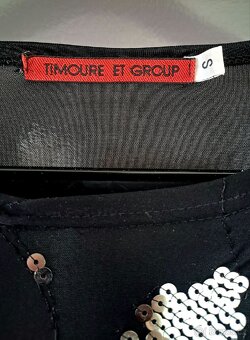 Společenský třpytivý top Timoure et Group - 2