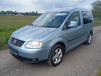 VW Caddy 2.0 Tdi 103kw Life Style,1. majitel - 2