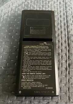 ONKYO RC-AV1M programovatelný dálkový ovladač rok 1987 - 2