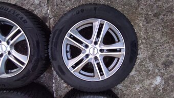 PRODÁM SADU ALU KOLA 5x112 R15 ET40 PNEU 195/65 R15 91T - 2