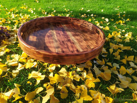 Drevený tác 70 cm - 2