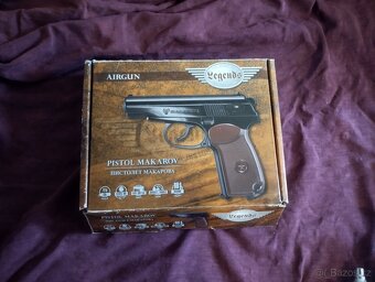 prodám vzduch pistoli co2 makarov na bb broky - 2