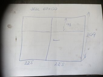 garážová vrata 450x349 mm - 2