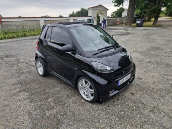 Smart 451 cabrio brabus 1.0turbo 72kw 2010 - 2