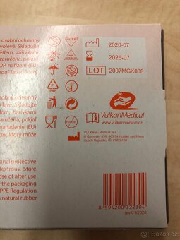 Jednorázové latexové rukavice Dona Sensiplus - 2