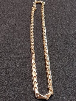 zlatý řetízek 14kt - 2