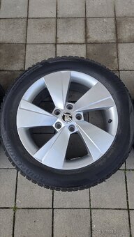 Alu Škoda Superb Triton 17" se zimními pneu - 2