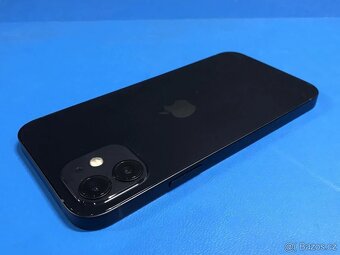 Apple iPhone 12 128GB černý, dobrý stav, baterie 99% - 2