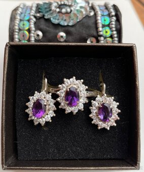 Stříbro 925 a zirkony - 2