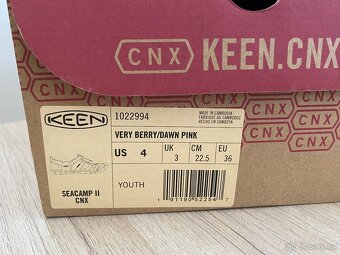 Keen very Berry/ dawn pink sandály, EU 36 - 2