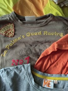 3 trika s dl. rukávem, vel. 140 - 2