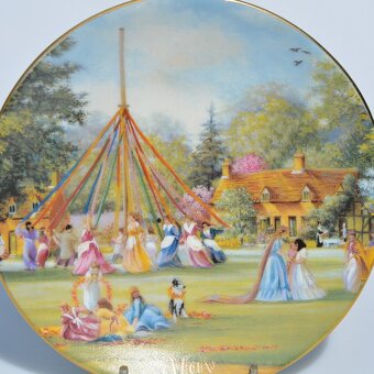 Sada - kompletní sbírka 12 měsíců = 12 talířů - 2