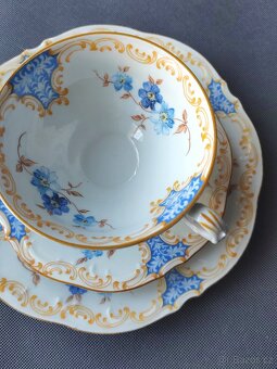 Starožitná porcelánová čajová sada od Schumann Porzellan - 2