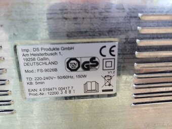 Prodám nářezák kráječ potravin Gourmetmaxx - 2