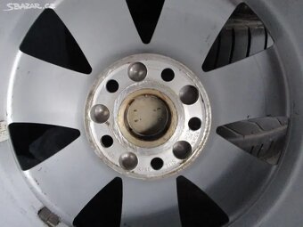 AUDI ALU kola 7,5X16 ET45 + zimním pneu 215/60/16 - 2