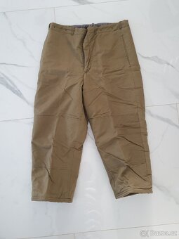 Pracovní kalhoty oteplené, na postavu cca 175 cm - 2