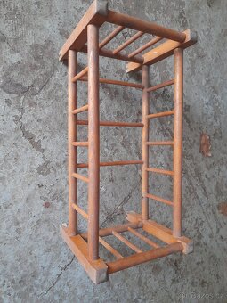 Retro postýlka pro panenky - 2