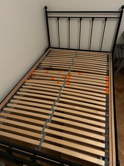 Kovová postel 120x200 cm - 2