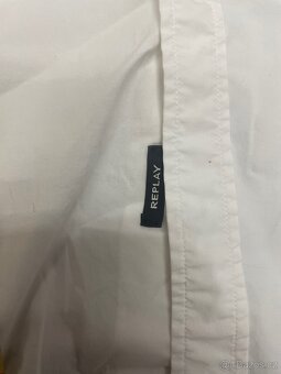 Bílá košile Replay – slim fit - 2