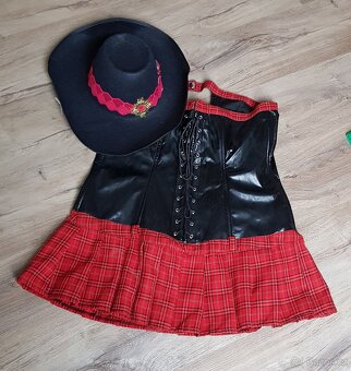 Karnevalový kostým šerifka. Vel.XL. - 2