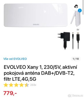 Pokojová anténa Evolveo Xany 1 - 2