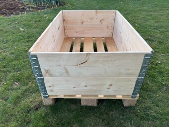 Paletové ohrádky - více kusů - 2