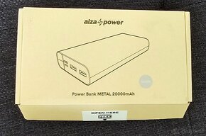 AlzaPower Metal 20000mAh Fast Charge + PD3.0 - 2