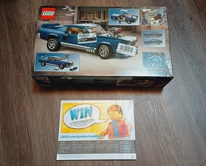 Lego 10265 Ford Mustang (POUZE krabice a manuál) - 2