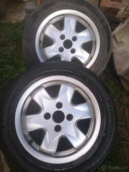 Sada originál Alu Disků FORD 15 + letní PNEU   - 2