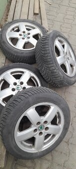 Alu kola ŠKODA Volkswagen 5x100 R15 et38 - 2