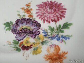 značený český malovaný talíř 1883 – 1945 Sudety - 2