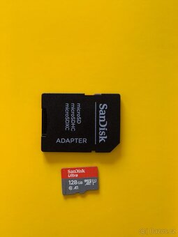 SanDisk MicroSDX Ultra 128GB + SD adaptér - 2