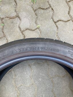 Prodám letní pneu 255/35 R19 Dunlop - 2