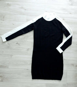 Elegantní úpletové šaty, dlouhý svetr S/M - NOVÉ - 2