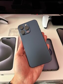 iPhone 15 Pro Max 256GB, modrý, v záruce - 2