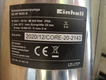 Einhell Kalové čerpadlo GC-DP 9035 N - 2