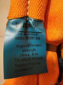 Vyprošťovácí popruh 8 m - 2