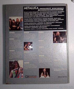 Kniha " Metallica / Obrazový dokument - Mark Putterford - 2