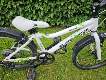 Zánovní dětské 20" horské hliníkové kolo SUP, rám 10" - 2